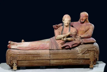Sarcophagus of the Spouses, 525-500 BC